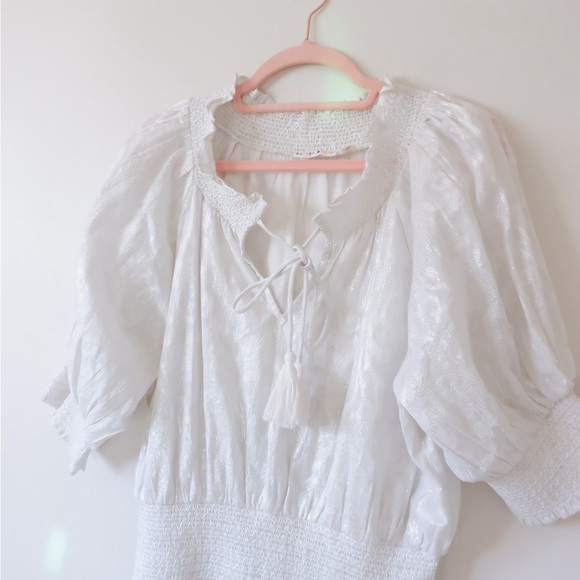 SOLD- ROLLER RABBIT Fiorella Metallic Dress - Picture 5 of 12